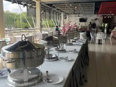 Bilik Kaca Umai Cafe untuk majlis